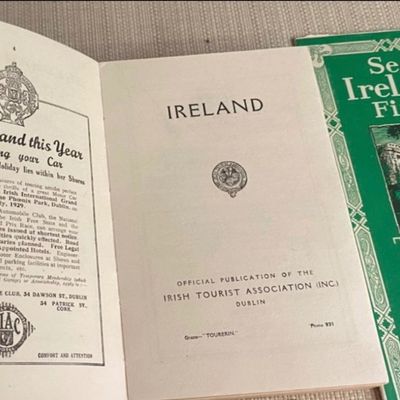 Vintage Ireland Tourist Guides
