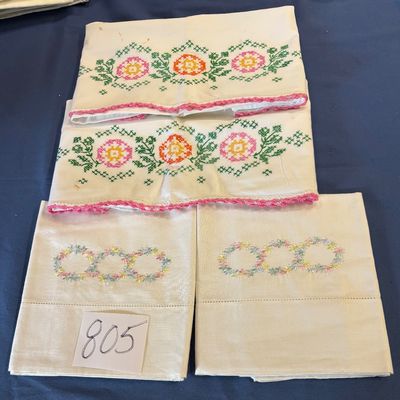 Vintage Pillowcase Lot