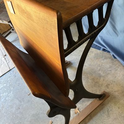 Vintage School Desk