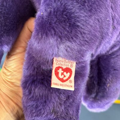 Large 14" TY Beanie Baby Buddy Bear Princess Diana
