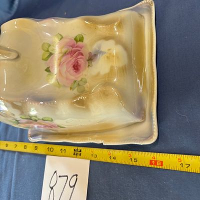Butter Tray Vintage Floral Made in Germany