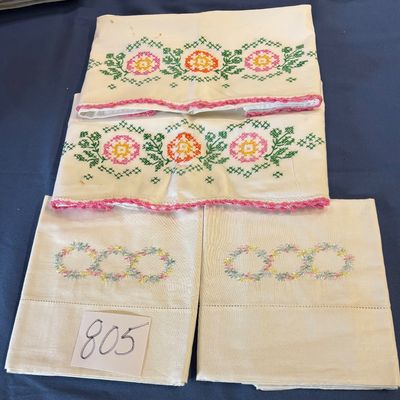 Vintage Pillowcase Lot