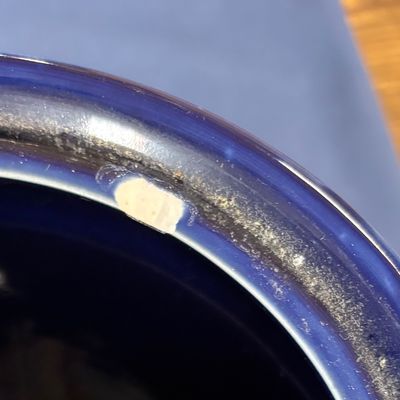 Sango Nova Blue Covered Stoneware