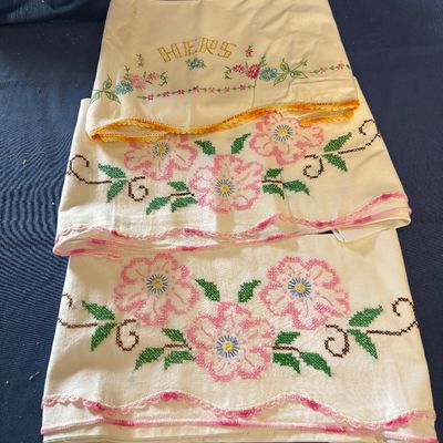 Vintage Pillow Case Lot