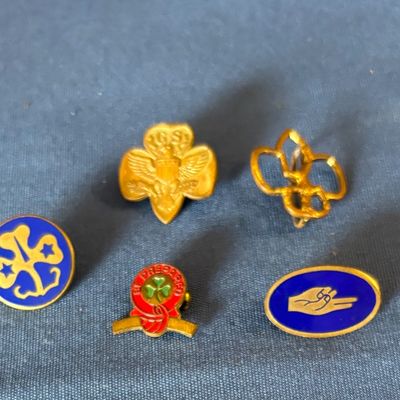 Girl Scout Pin Lot