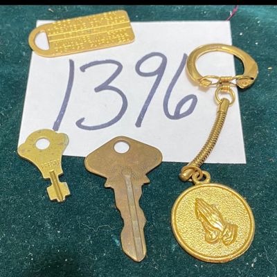 Vintage Keys and Ring