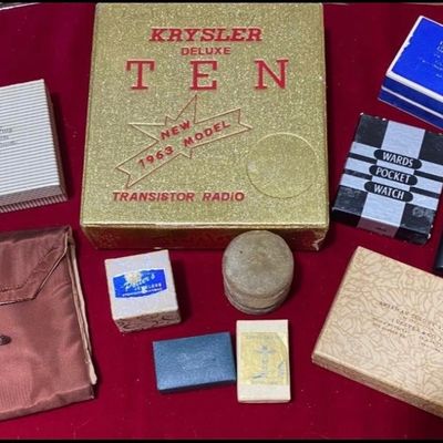Vintage Empty Boxes