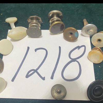Single Cuffs and Button Stud Lot