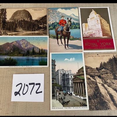 Vintage Canada Pistcards