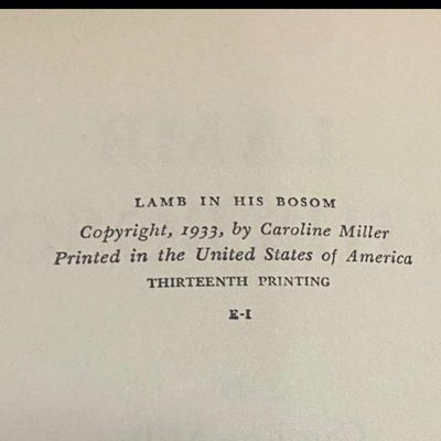 Lamb in his Bosom