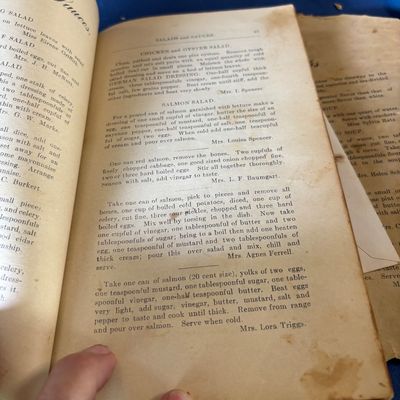Vintage Valley Falls,Ks. Recipe book and More