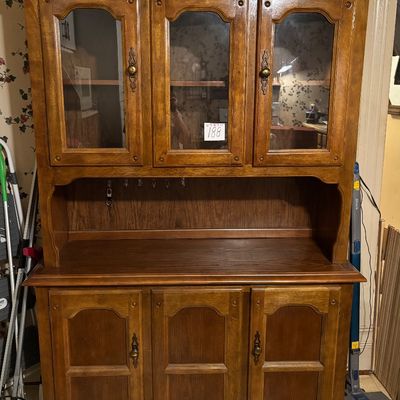 Vintage China Cabinet