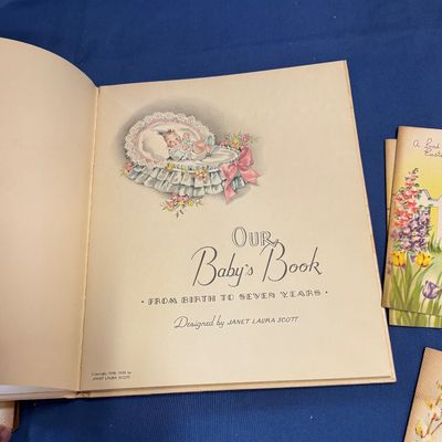Vintage Baby Book and More