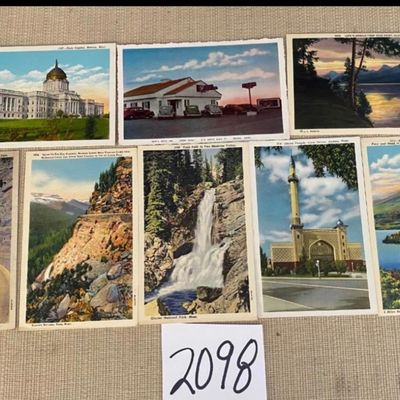 Vintage Montana Postcards