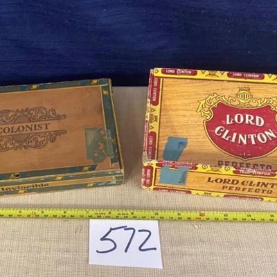 Vintage Cigar Boxes