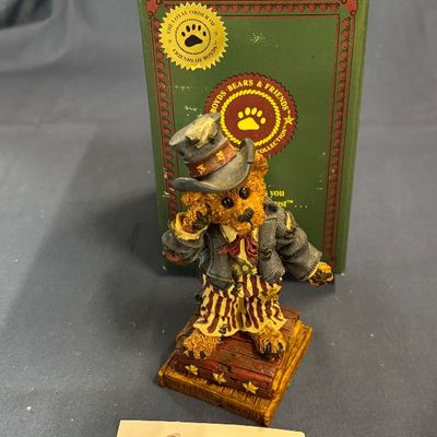 Boyds Bears UNCLE ELLIOT Patriotic Figurine