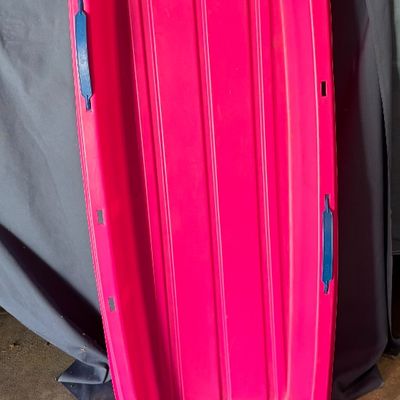 snow toboggan sled