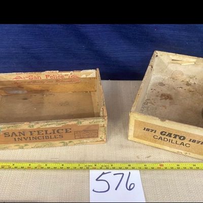 Vintage Cigar Boxes