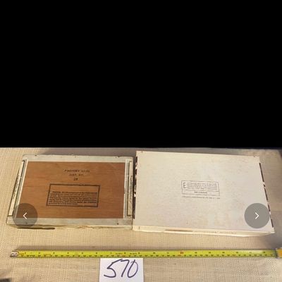 Vintage Cigar Boxes