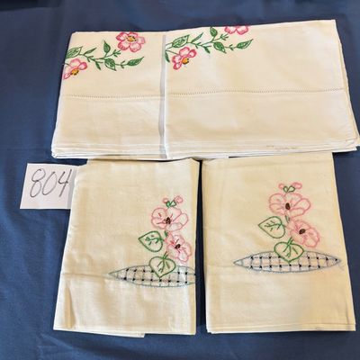 Vintage Pillowcase Lot