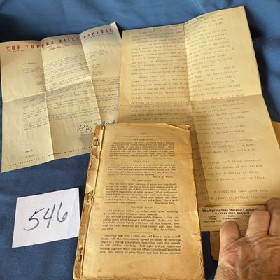 Vintage Valley Falls,Ks. Recipe book and More