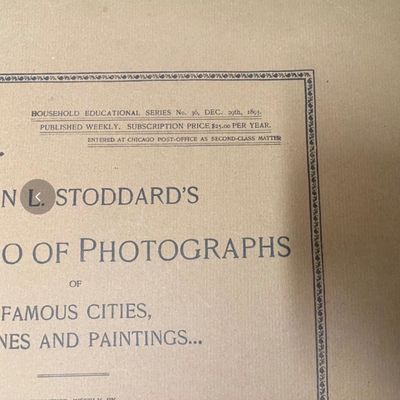 John Stoddard’s Portfolio of Photographs