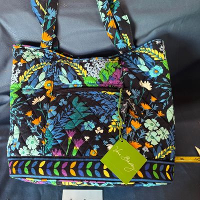 Vera Bradley quilted floral tote bag