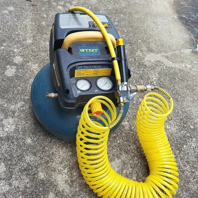TNT 3 Gallon Oil-Free Portable Air Compressor – Compact Pancake Style