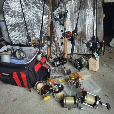 Vintage Fishing Rod, Reel & Tackle Collection – Penn, Pflueger, Atlantic & More