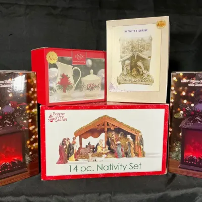 Christmas Nativity & Holiday Décor Collection – Lenox, Nativity Sets & Fireplace Lanterns