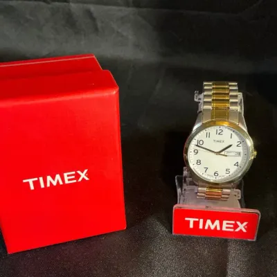 Watch Gift Set Lot – Timex Men's Day/Date Watch & Cote d'Azur Watch/Pen/Card Holder Gift Set