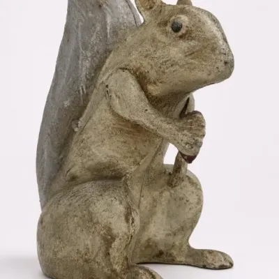 Sale Photo Thumbnail #169: Silver-Tone Squirrel Figurine