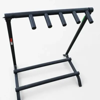 Sale Photo Thumbnail #299: Black Metal Multi-Guitar Stand
