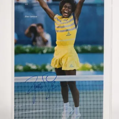 Sale Photo Thumbnail #43: Signed Tennis Player Photo Print
