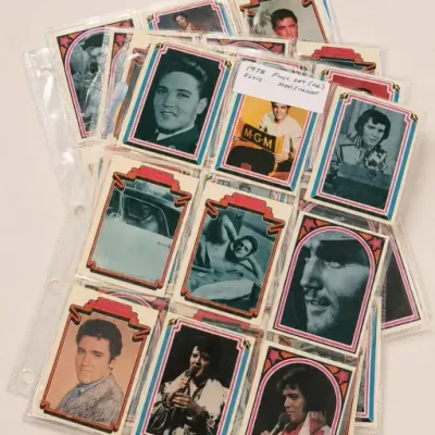 Sale Photo Thumbnail #261: Assorted Elvis Presley Trading Cards