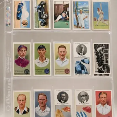 Sale Photo Thumbnail #51: Assorted Sports Trading Cards in Plastic Sleeve