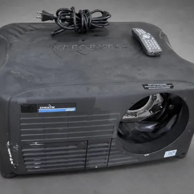 Sale Photo Thumbnail #288: Black Christie Projector With Remote and Power Cord