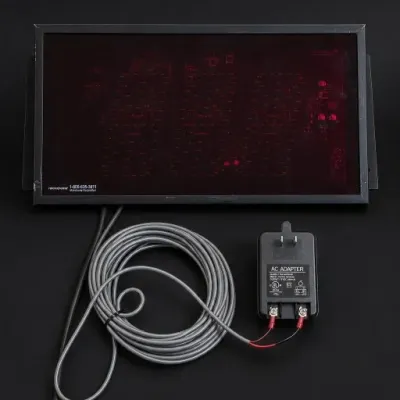 Sale Photo Thumbnail #268: Electronic Display Panel With AC Adapter and Cable