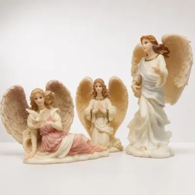 Sale Photo Thumbnail #217: Assorted Porcelain Angel Figurines