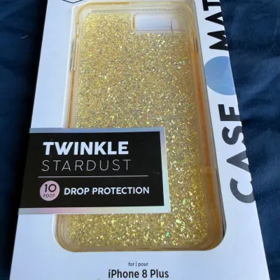 NEW Case-Mate Twinkle Stardust Glitter Case for iPhone 8 Plus / 7 Plus / 6s Plus