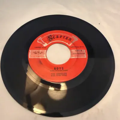 1960 The Shirelles Will You Love Me Tomorrow 45 RPM Record Scepter 1211 w/ Boys