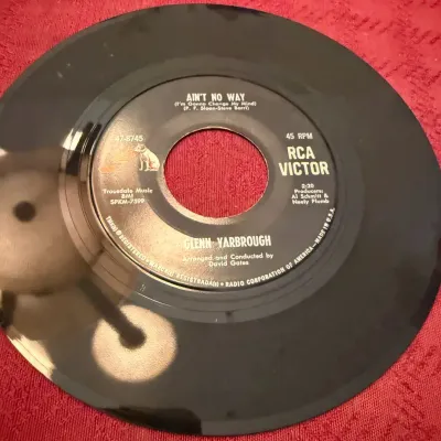 Glenn Yarbrough Ain’t No Way / You Can’t Ever Go Home Again RCA 47-8745 45 RPM