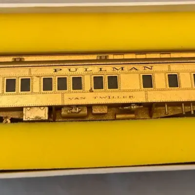 Great Brass Fleet HO Scale NYC Pullman Baggage-Dormitory Brass Passenger Car – Van Twiller – Boxed