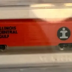 Märklin Mini-Club No. 8681 Illinois Central Gulf Boxcar – Z Scale Freight Car in Original Case