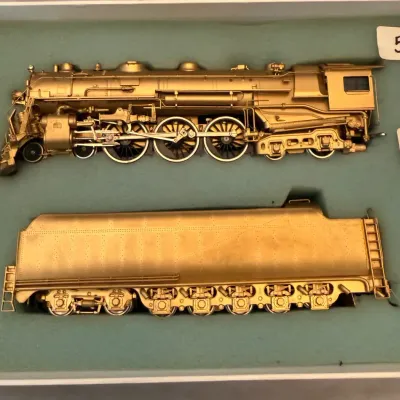 Westside HO Brass NYC J-3a “Super Hudson” 4-6-4 Steam Locomotive & Tender Micro Cast Mizuno w/ Box