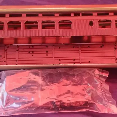 Vintage Roundhouse Pullman Palace Cars No. 6084 Diner Passenger Car Kit HO Scale Unbuilt in Box