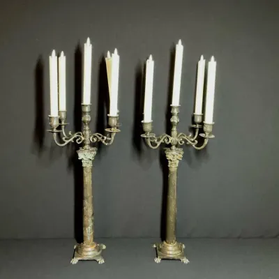Pair Of Candelabras  