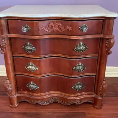 Pulaski Marble Top Nightstand #1