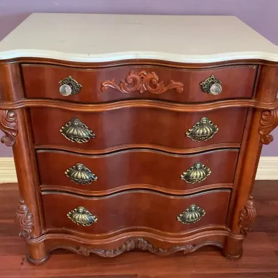 Pulaski Marble Top Nightstand #2