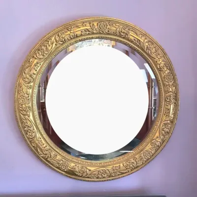 Ornate Beveled Mirror